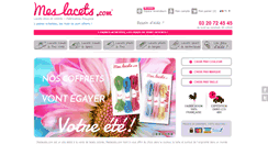 Desktop Screenshot of meslacets.com